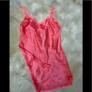 Victoria’s Secret Satin and Lace Slip